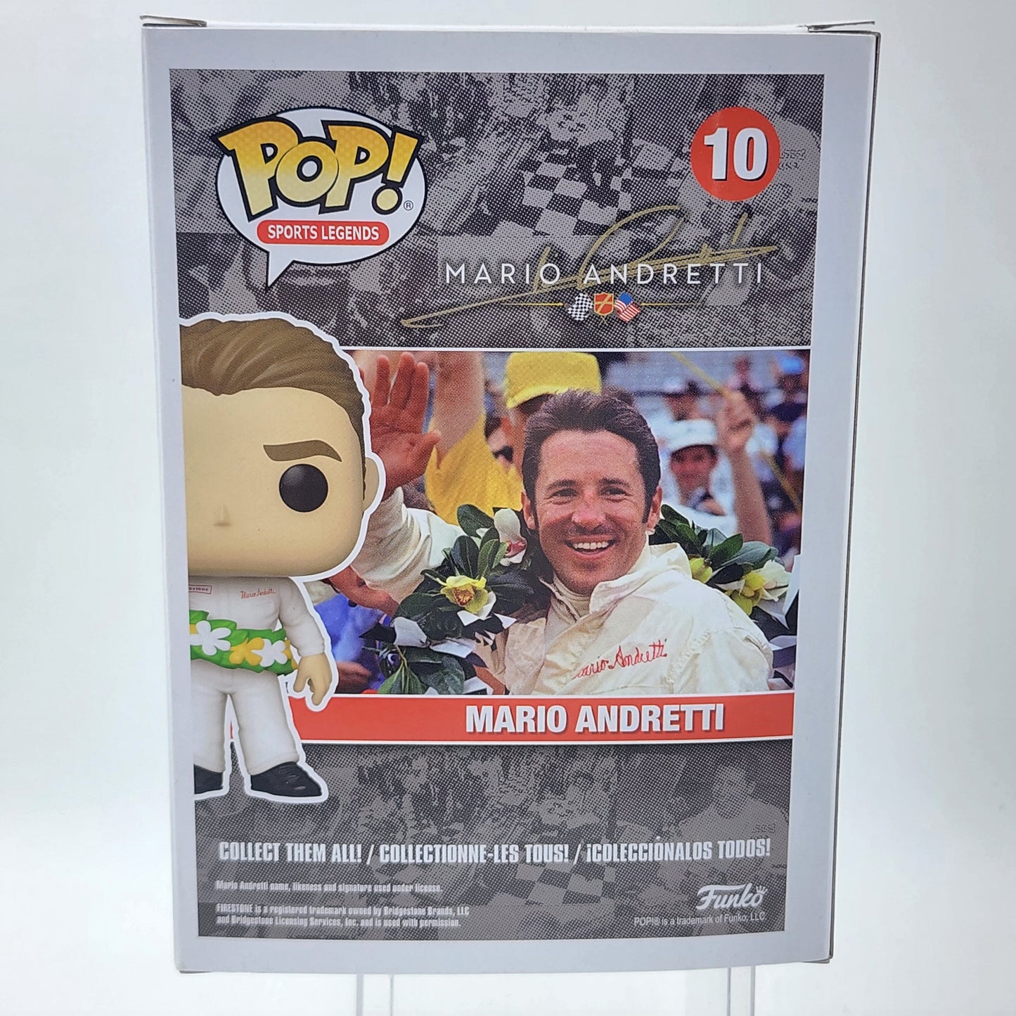 Funko Pop - Sports Legends: Mario Andretti #10