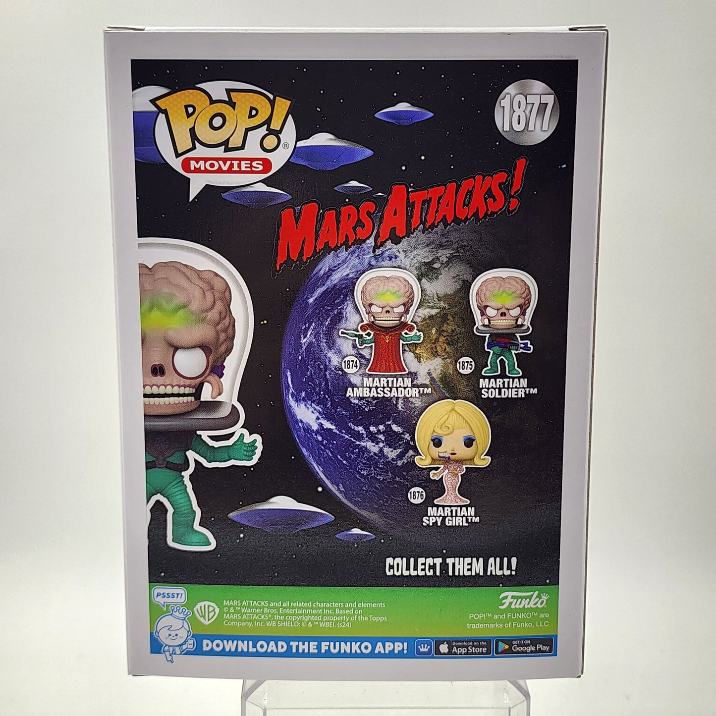 Funko Pop - Mars Attacks: Martian Soldier (Specialty Series) #1877