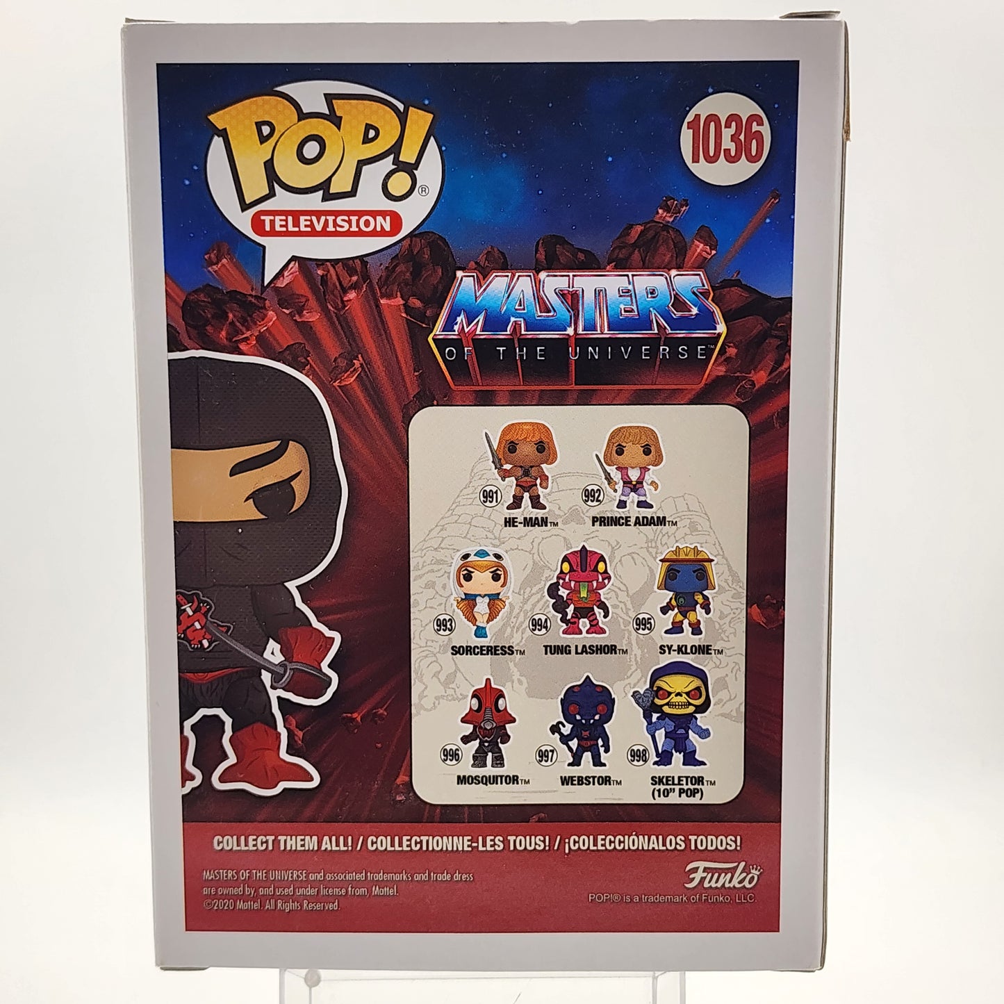 Funko Pop - Masters of the Universe: Ninjor #1036
