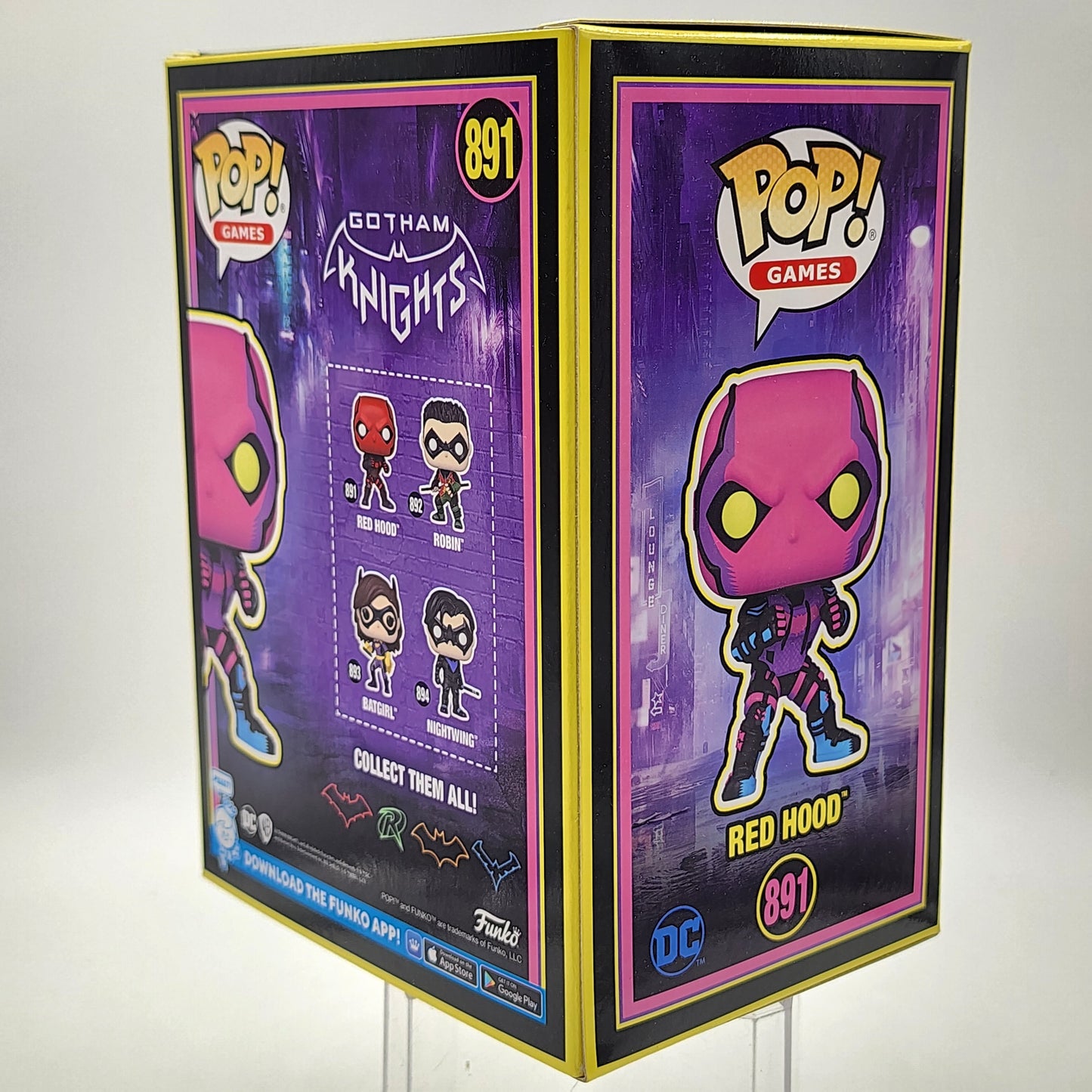 Funko Pop - Gotham Knights: Red Hood (Blacklight) #891