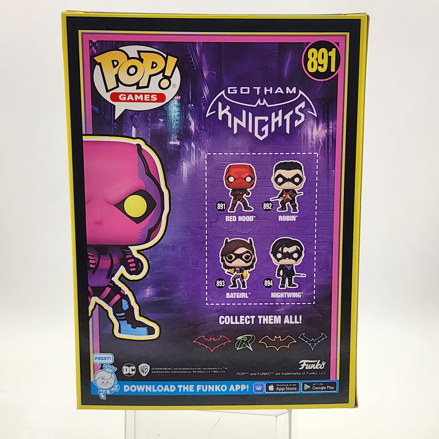 Funko Pop - Gotham Knights: Red Hood (Blacklight) #891