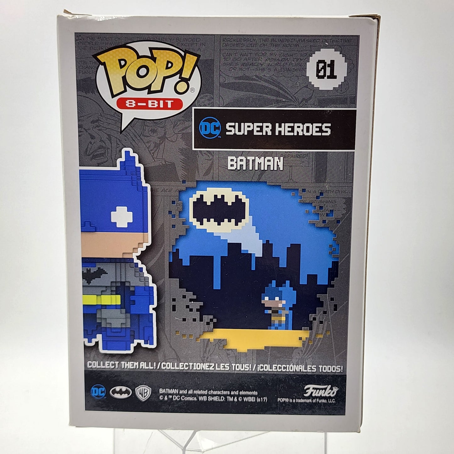 Funko Pop - DC Super Heroes: Batman (8-Bit) #01