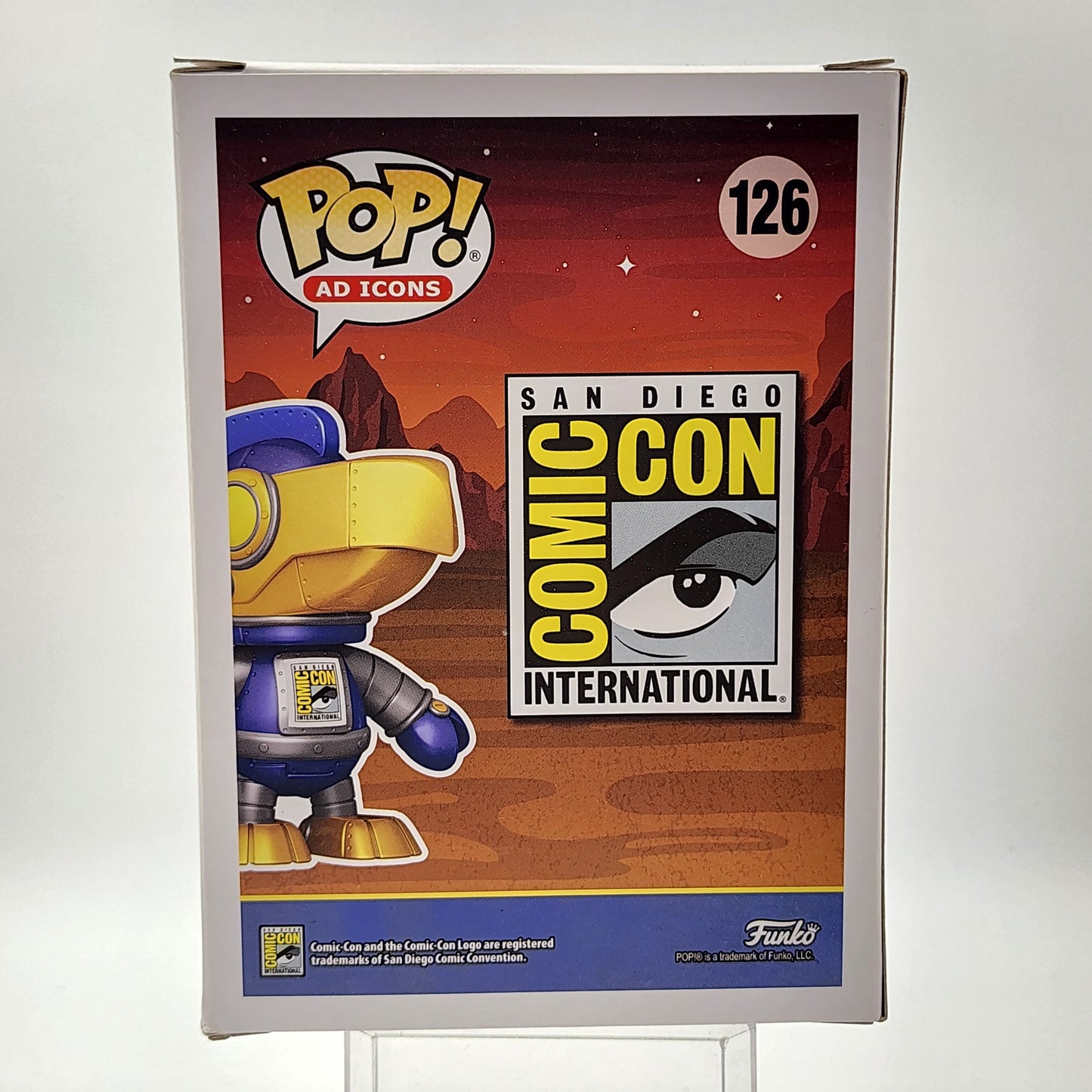 Funko Pop - SDCC: Toucan (Metallic Blue Robot) (Fall) #126