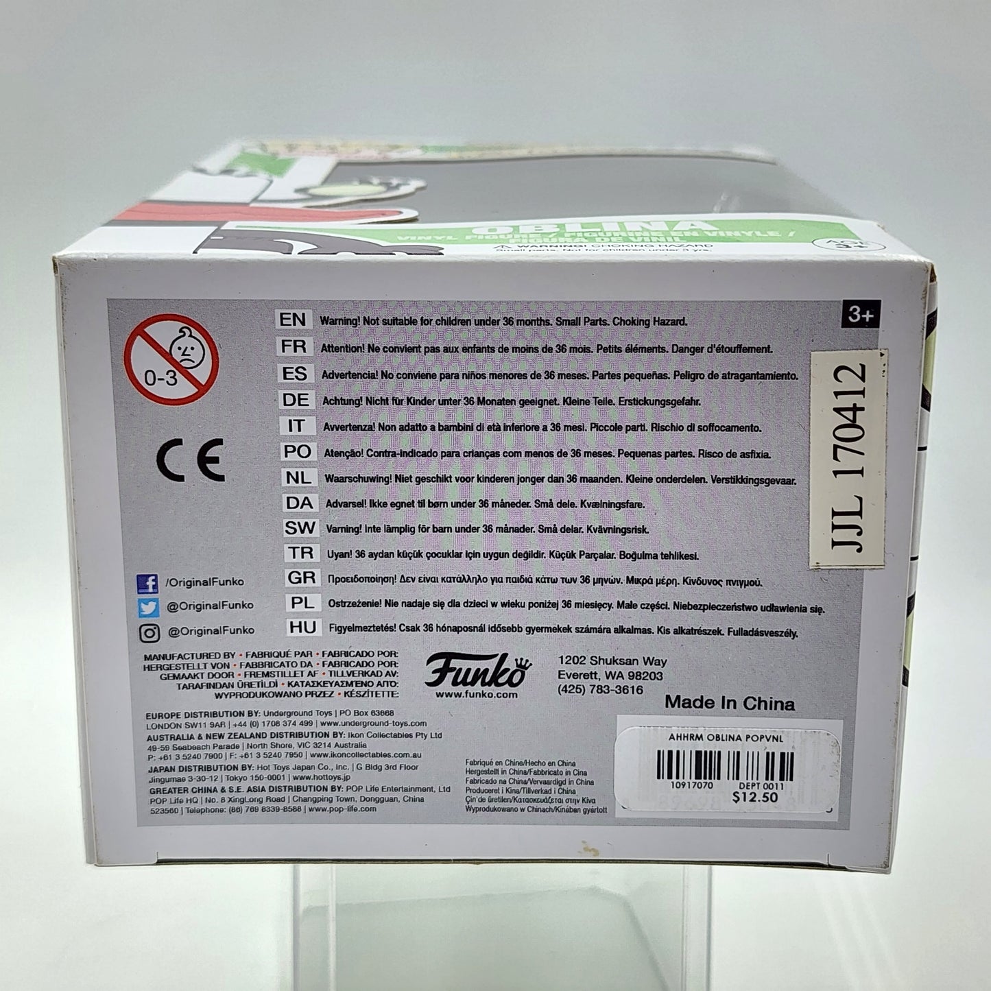 Funko Pop - Real Monsters: Oblina  #223