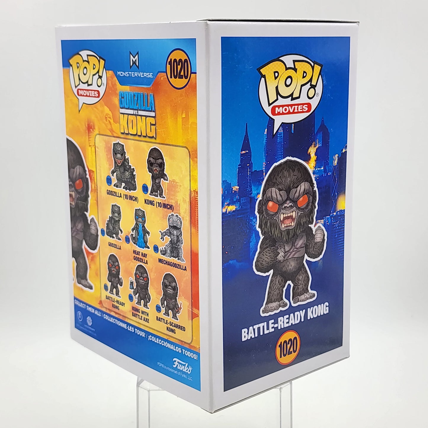 Funko Pop - Godzilla vs Kong: Battle-Ready Kong #1020