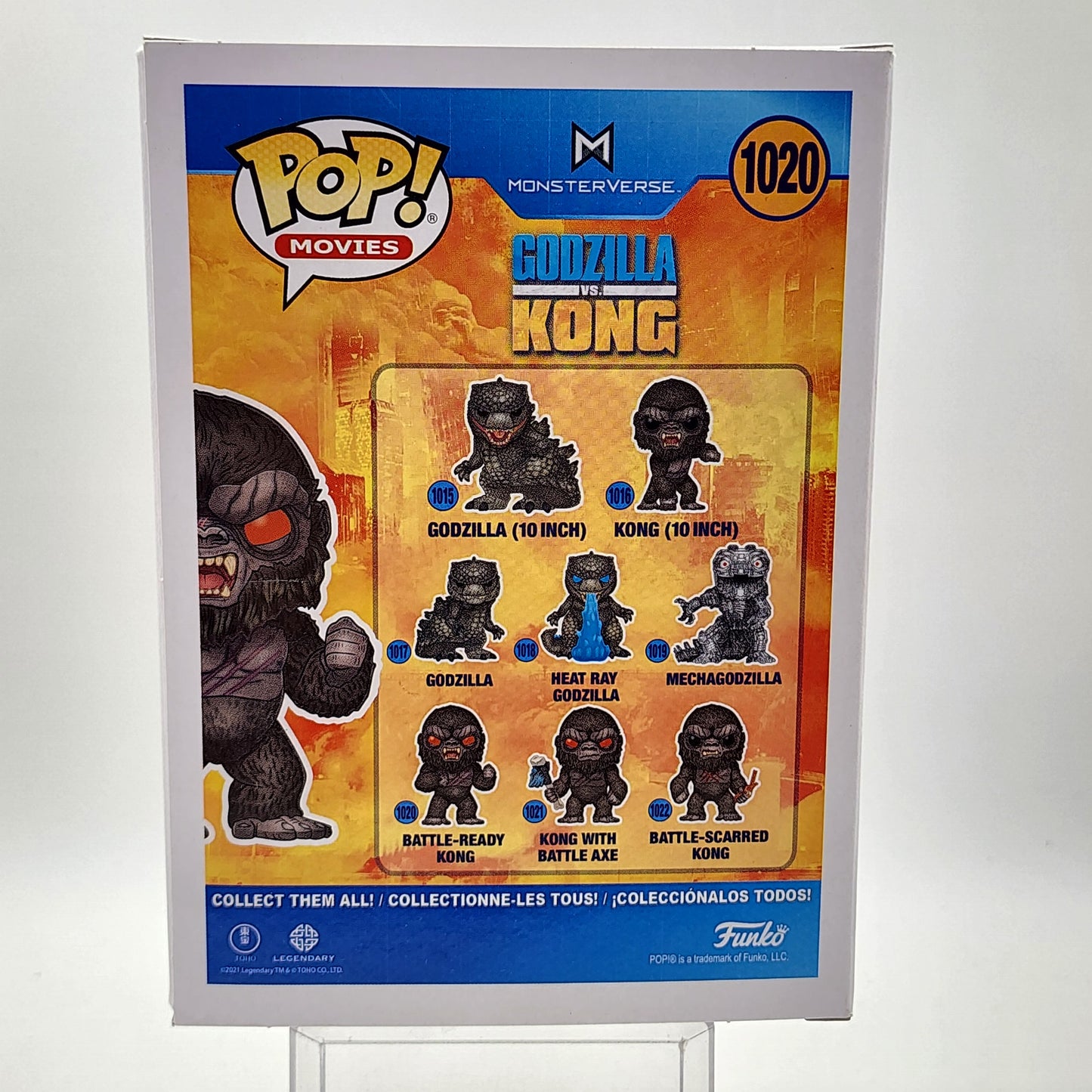 Funko Pop - Godzilla vs Kong: Battle-Ready Kong #1020