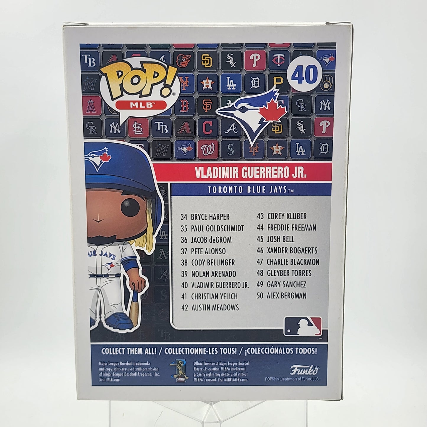Funko Pop - MLB: Blue Jays: Vladimir Guerrero Jr. #40