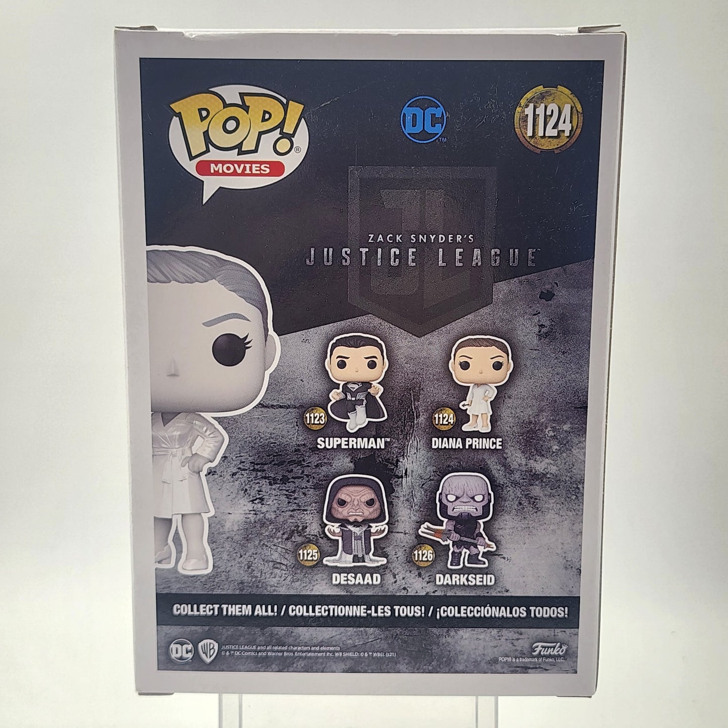 Funko Pop - Justice League: Diana Prince (Black & White) (4500 PCS) #1124