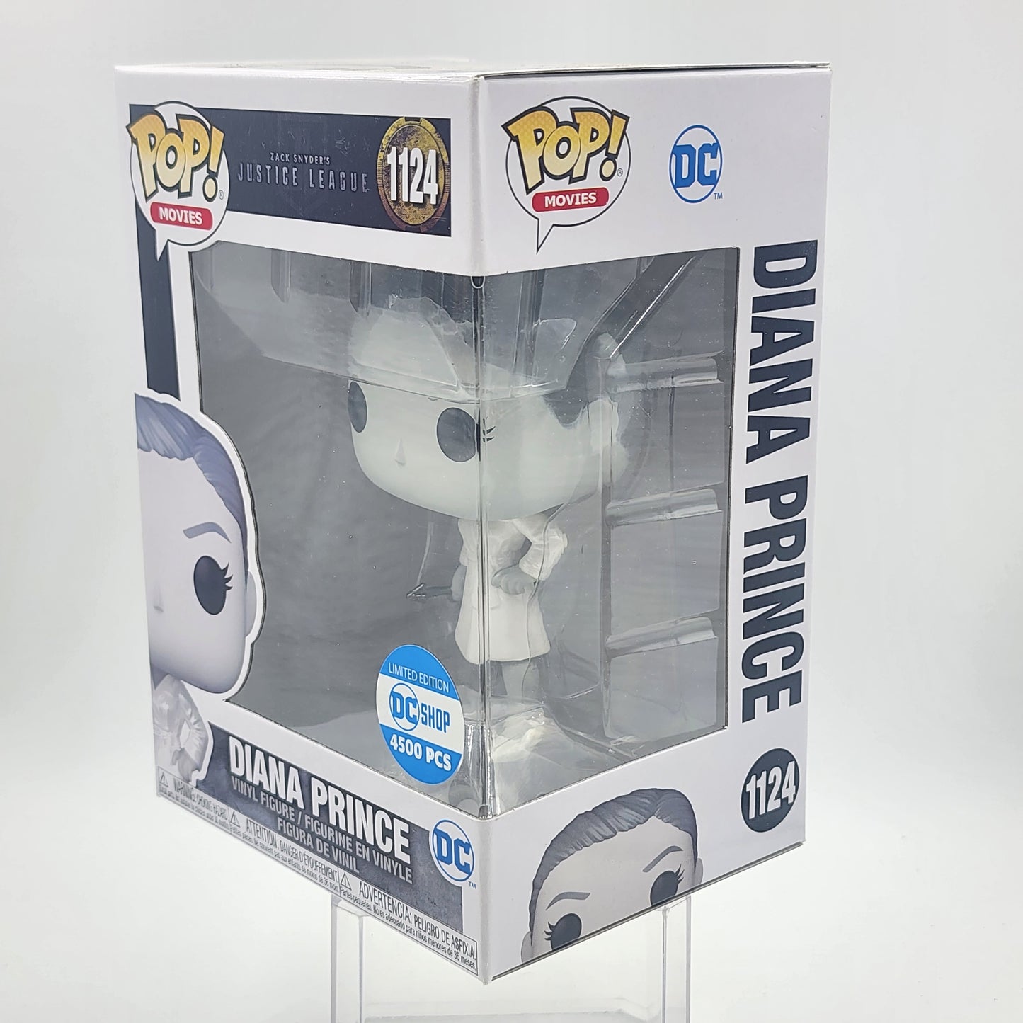 Funko Pop - Justice League: Diana Prince (Black & White) (4500 PCS) #1124