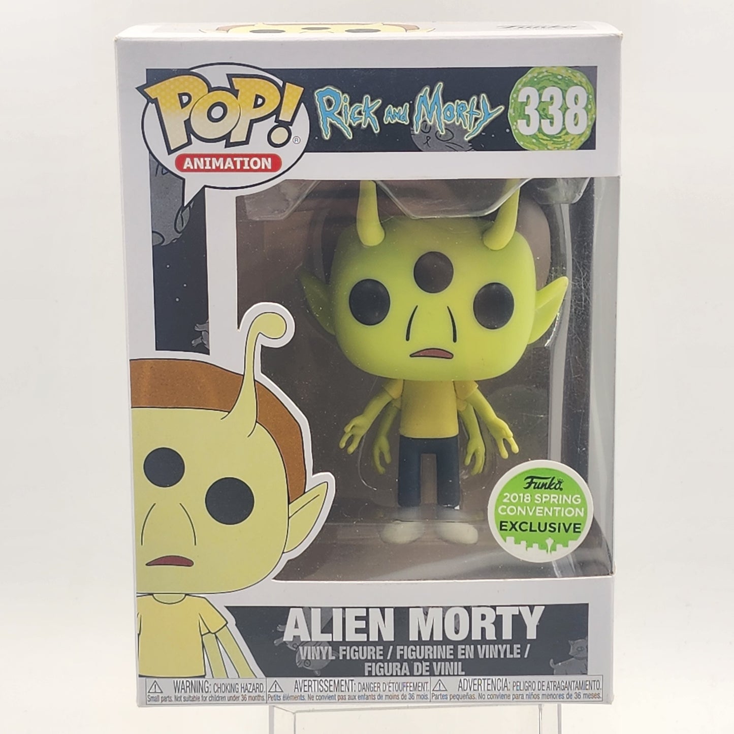 Funko Pop - Rick& Morty: Alien Morty #338 (Spring Conv.)