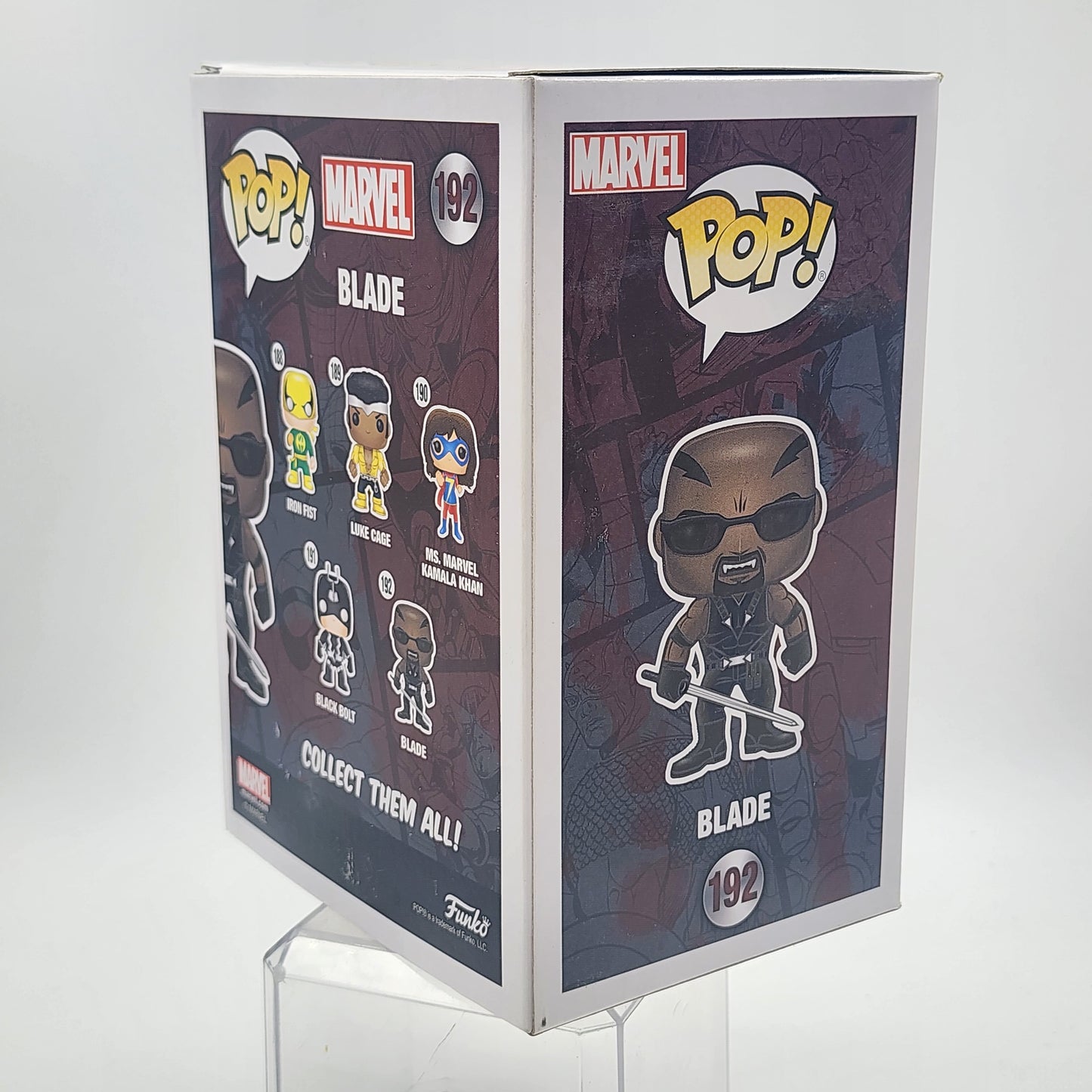 Funko Pop - Marvel: Blade #192 (PX Previews)