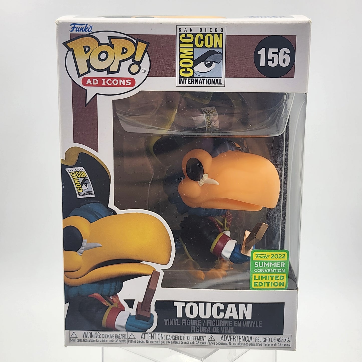 Funko Pop - SDCC: Toucan (Pirate) #156 (Summer Conv.)