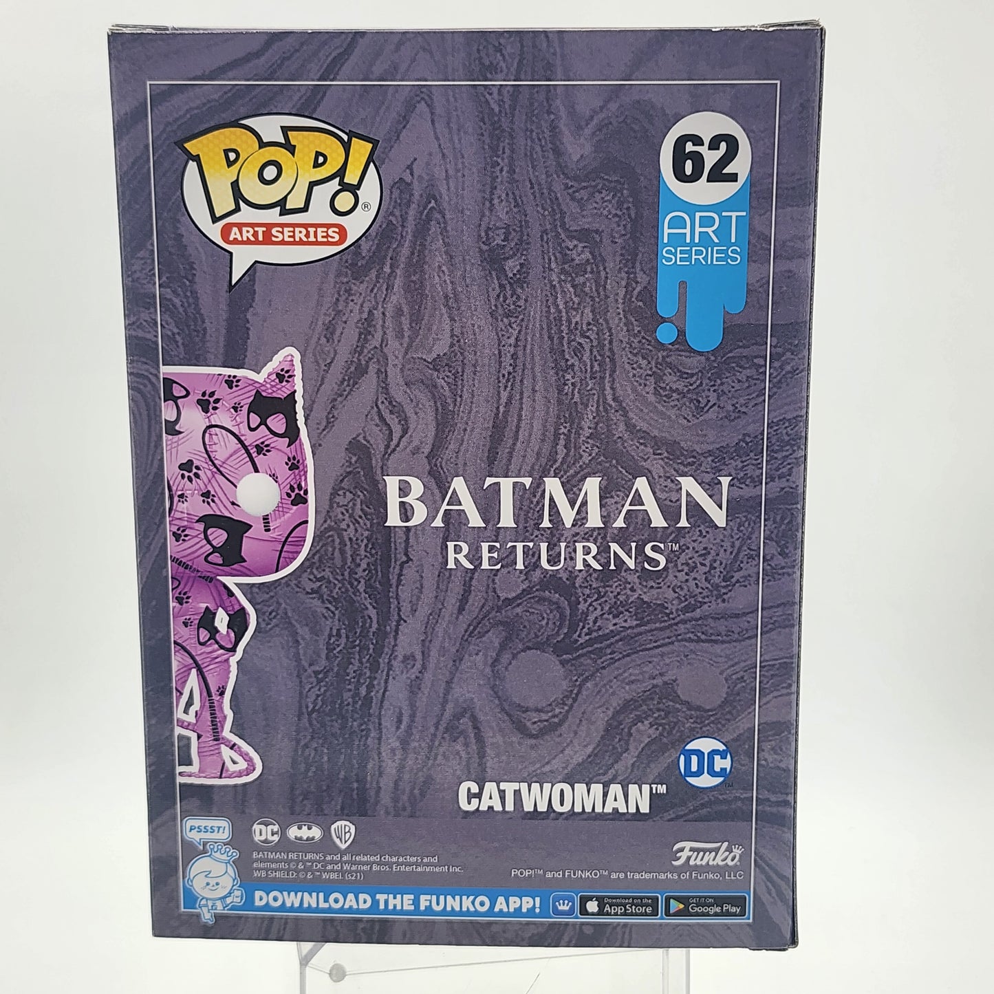 Funko Pop - Art Series: Catwoman #62 (No Hard Stack)