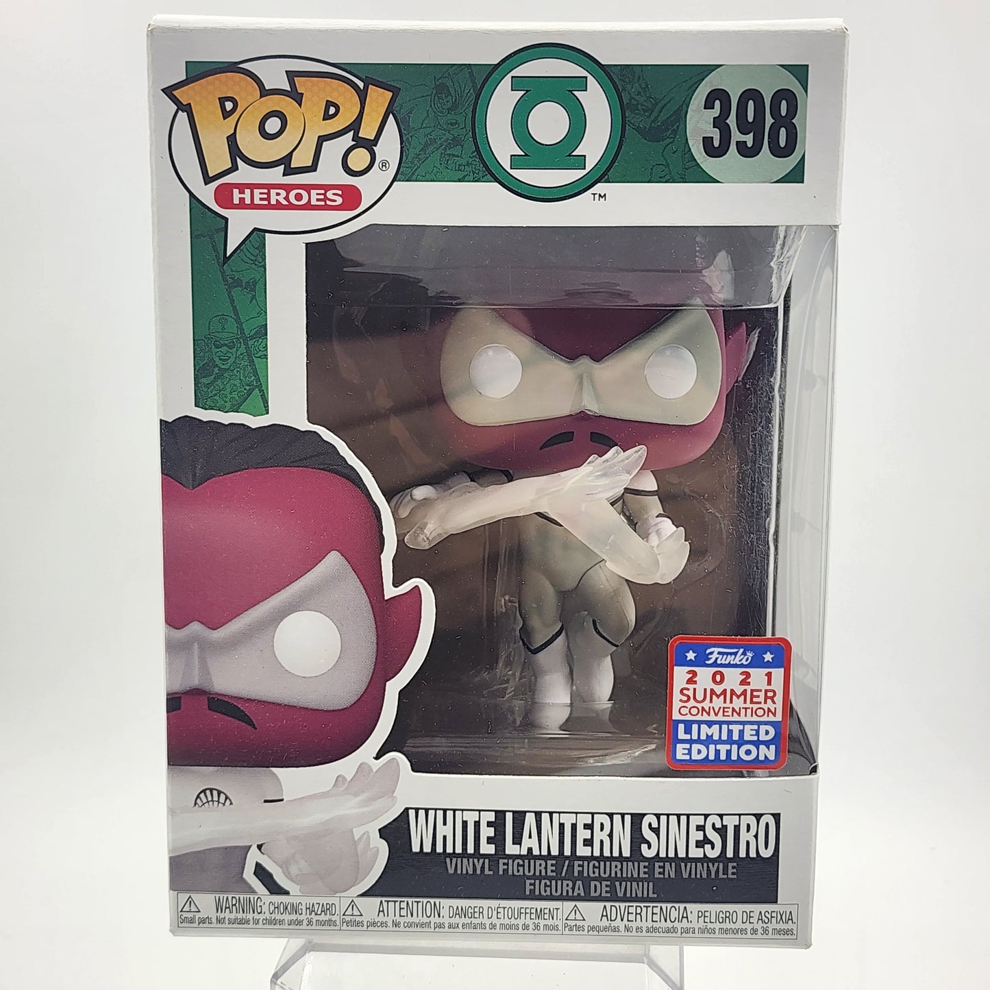 Funko Pop - White Lantern Sinestro #398 (Summer Conv.)