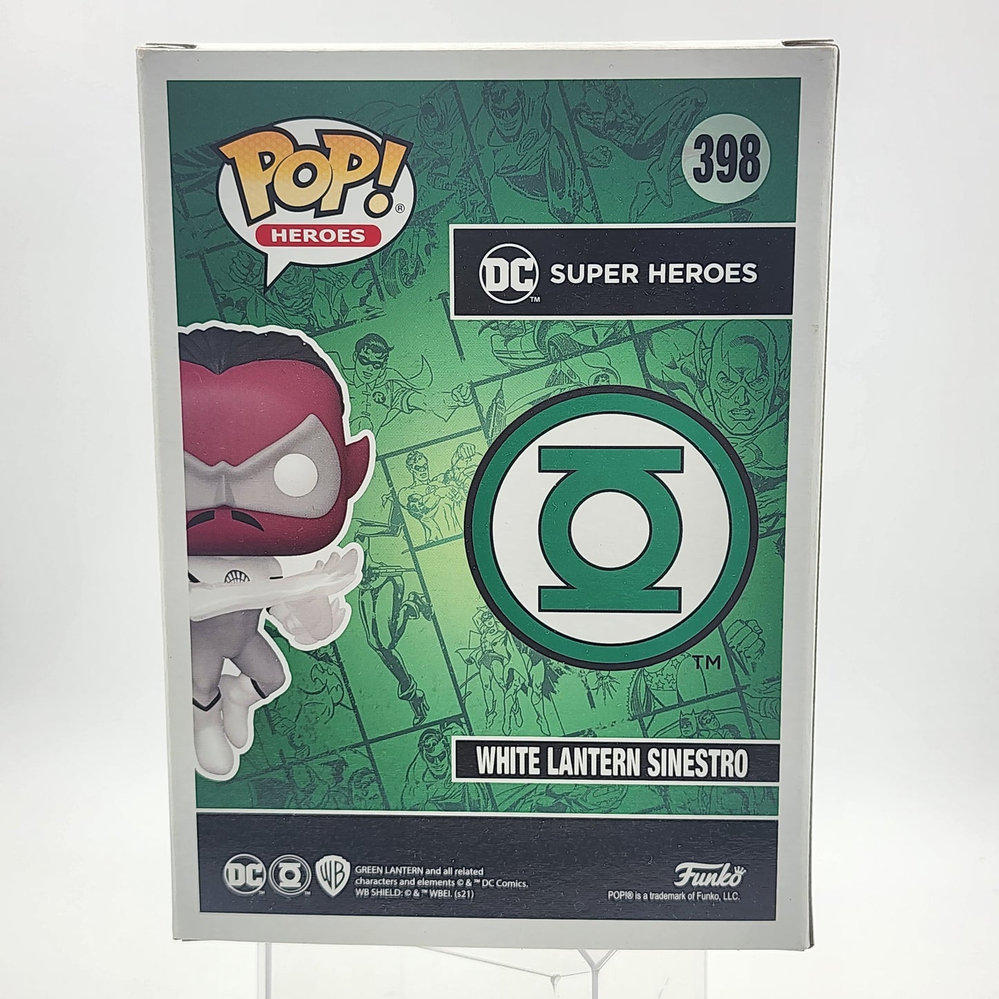 Funko Pop - White Lantern Sinestro #398 (Summer Conv.)
