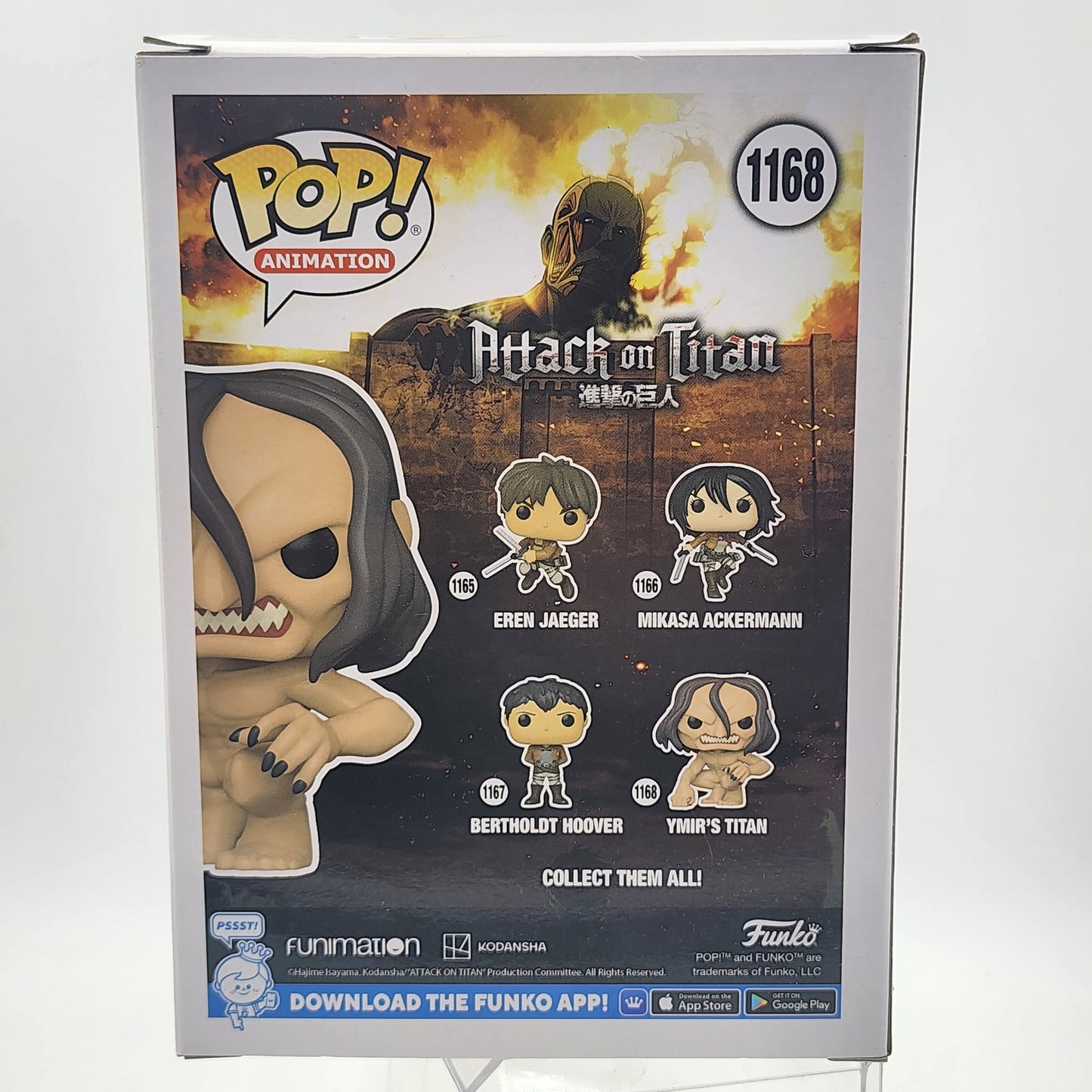 Funko Pop - Attack on Titan: Ymir’s Titan #1168