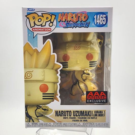 Funko Pop - Naruto Shippuden: Naruto Uzumaki (Kurama Link Mode) #1465