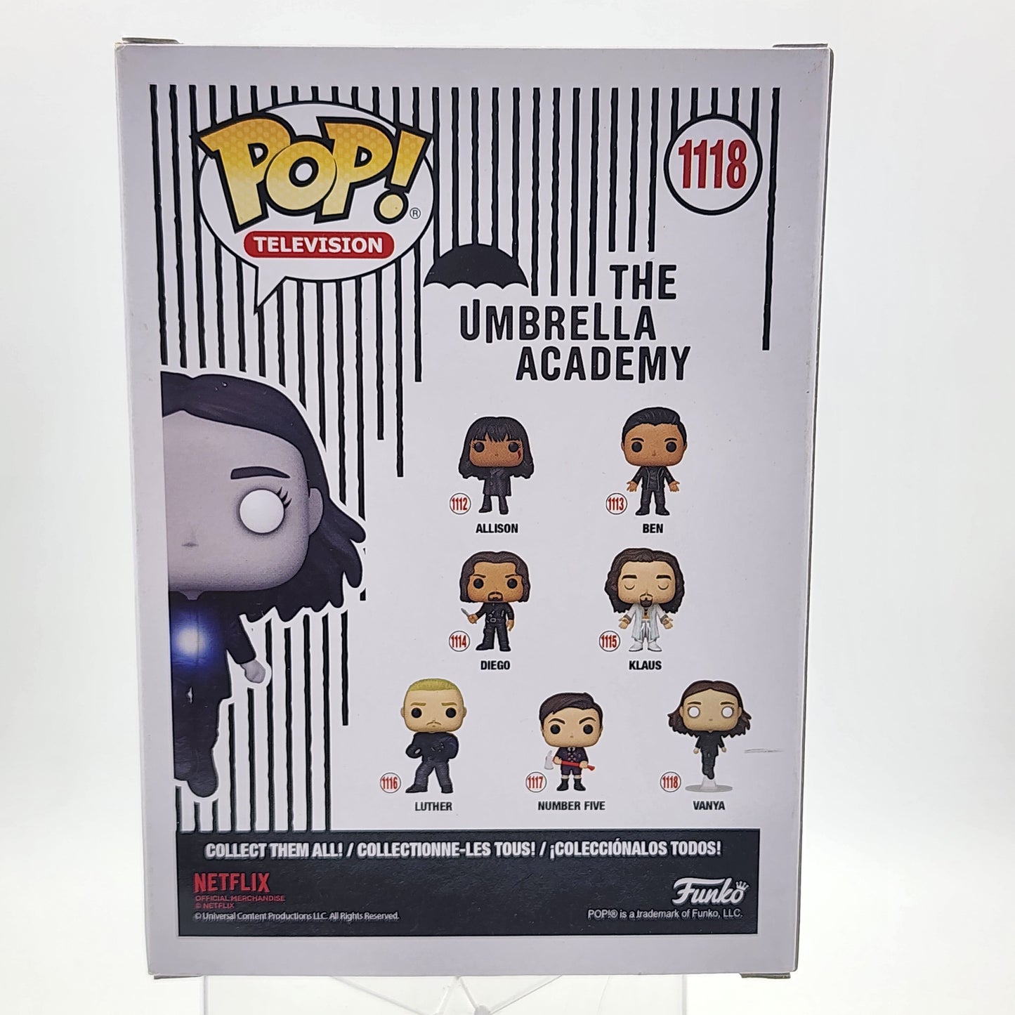 Funko Pop - The Umbrella Academy: Vanya (Glow) #1118