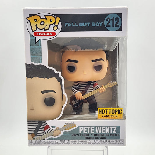 Funko Pop - Rocks: Pete Wentz (Hot Topic) #212