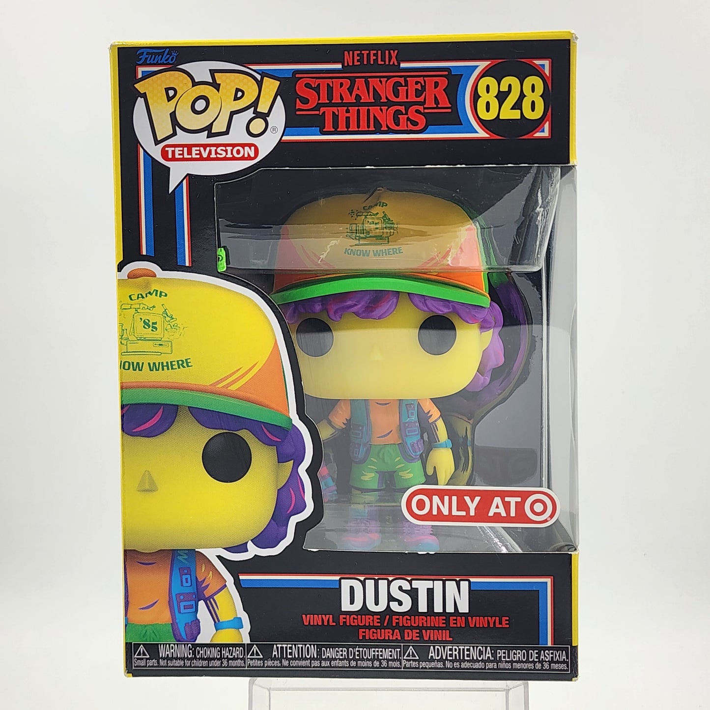 Funko Pop - Stranger Things: Dustin (Blacklight) #828
