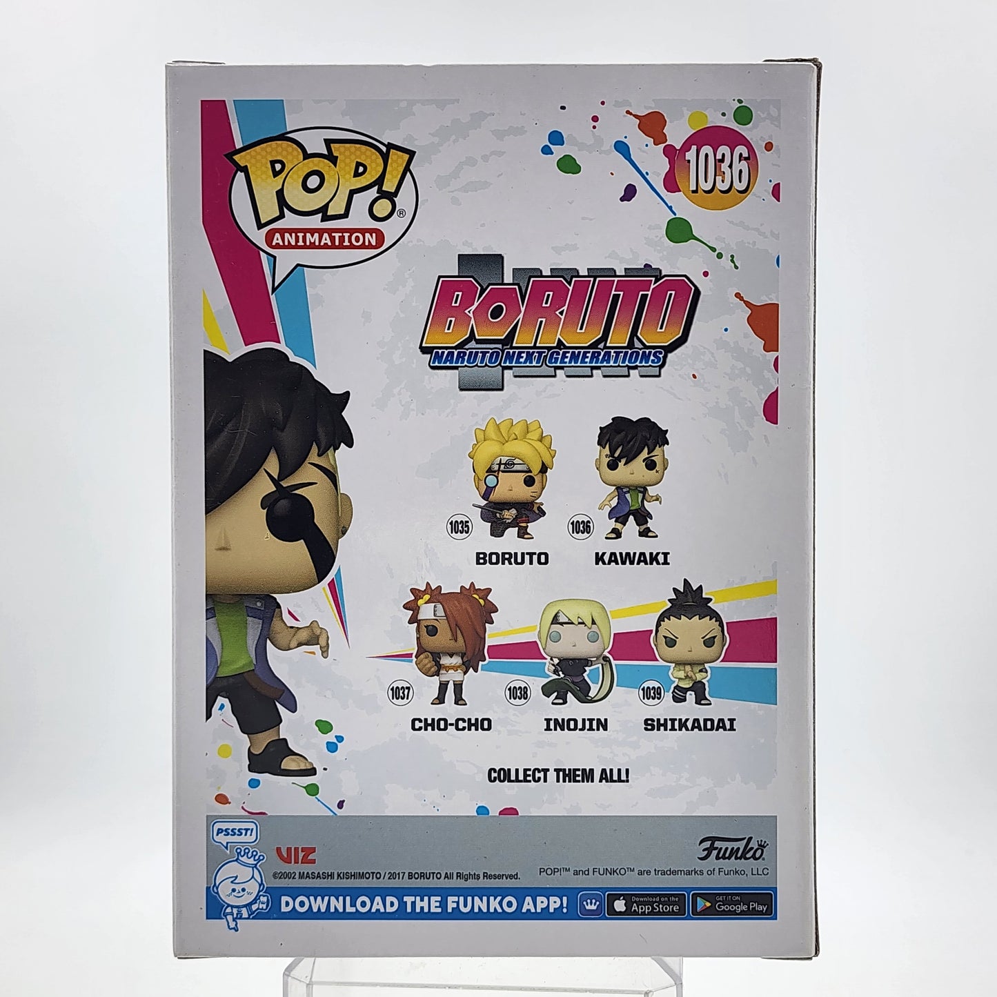 Funko Pop - Boruto Naruto Next Generations: Kawaki (Glow) #1036 (Hot Topic)
