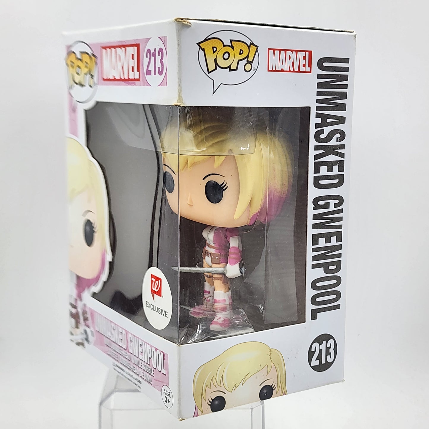 Funko Pop - Marvel: Unmasked Gwenpool #213