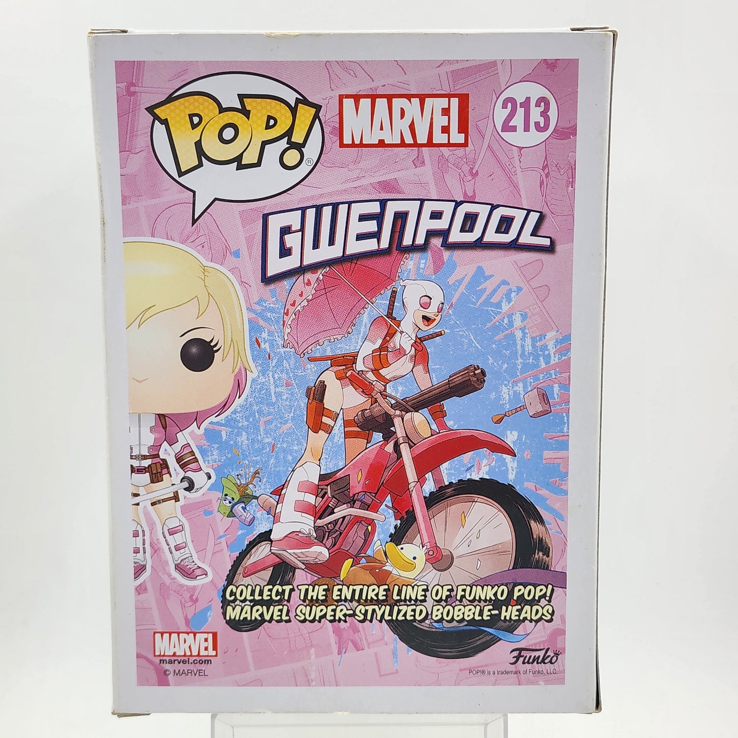 Funko Pop - Marvel: Unmasked Gwenpool #213