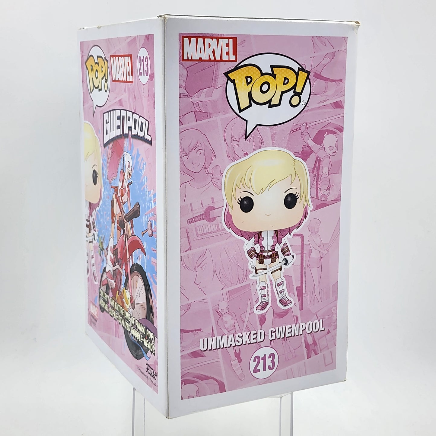 Funko Pop - Marvel: Unmasked Gwenpool #213