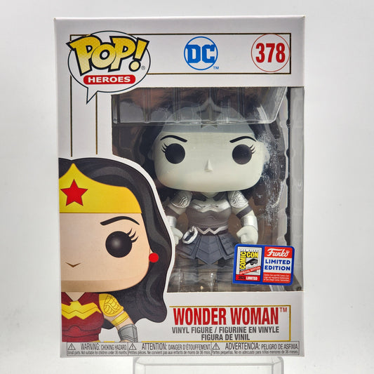 Funko Pop - Wonder Woman (Imperial) (Black&White) #378 (SDCC)