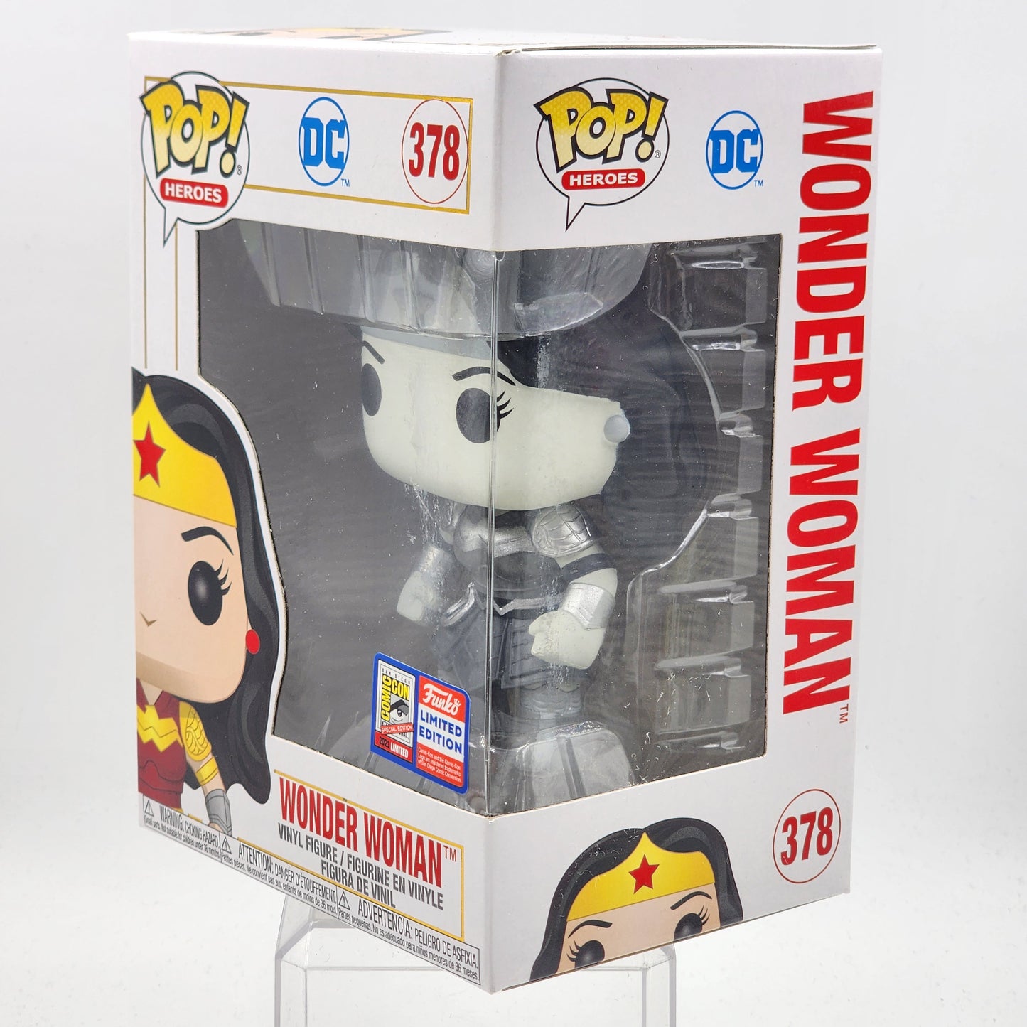 Funko Pop - Wonder Woman (Imperial) (Black&White) #378 (SDCC)