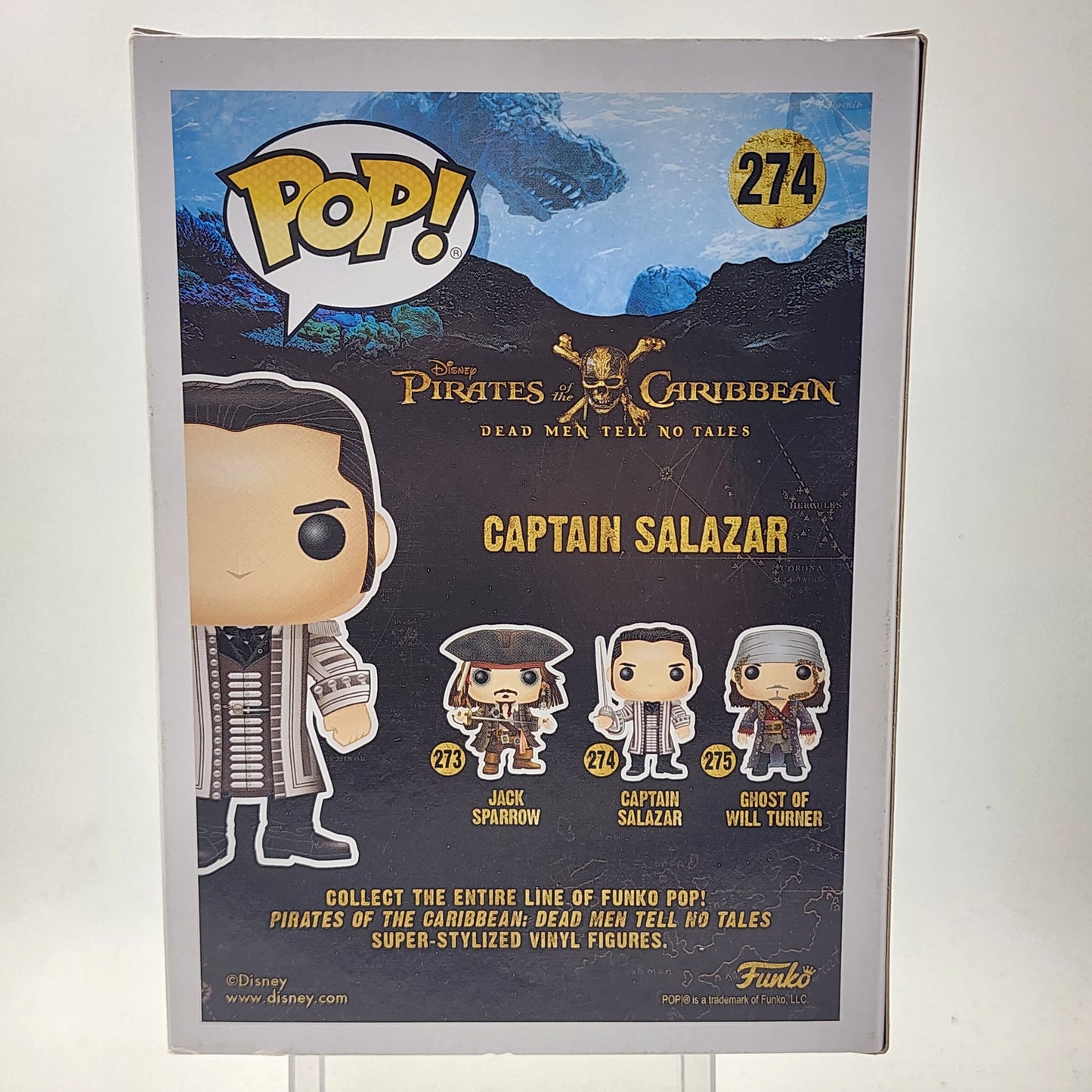 Funko Pop - Pirates of the Caribbean: Captain Salazar #274