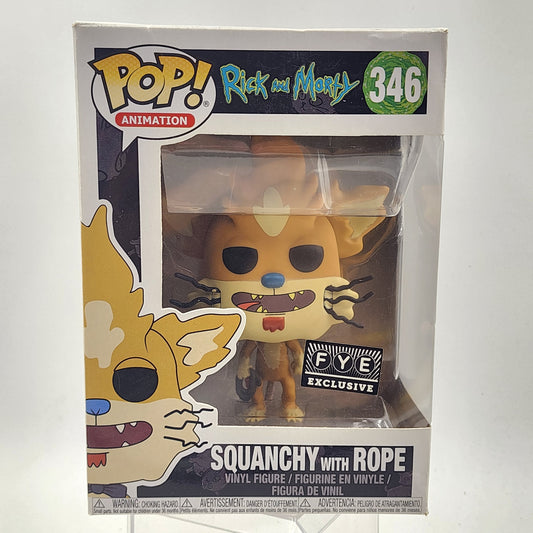 Funko Pop - Rick and Morty: Squanchy with Rope #346