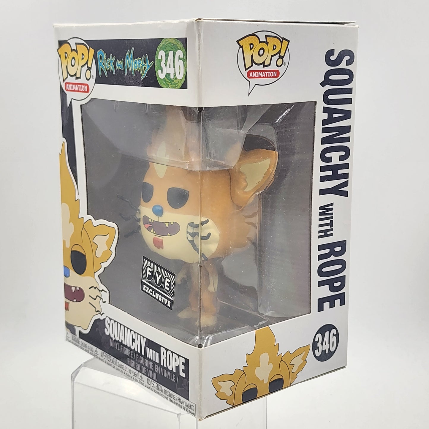 Funko Pop - Rick and Morty: Squanchy with Rope #346