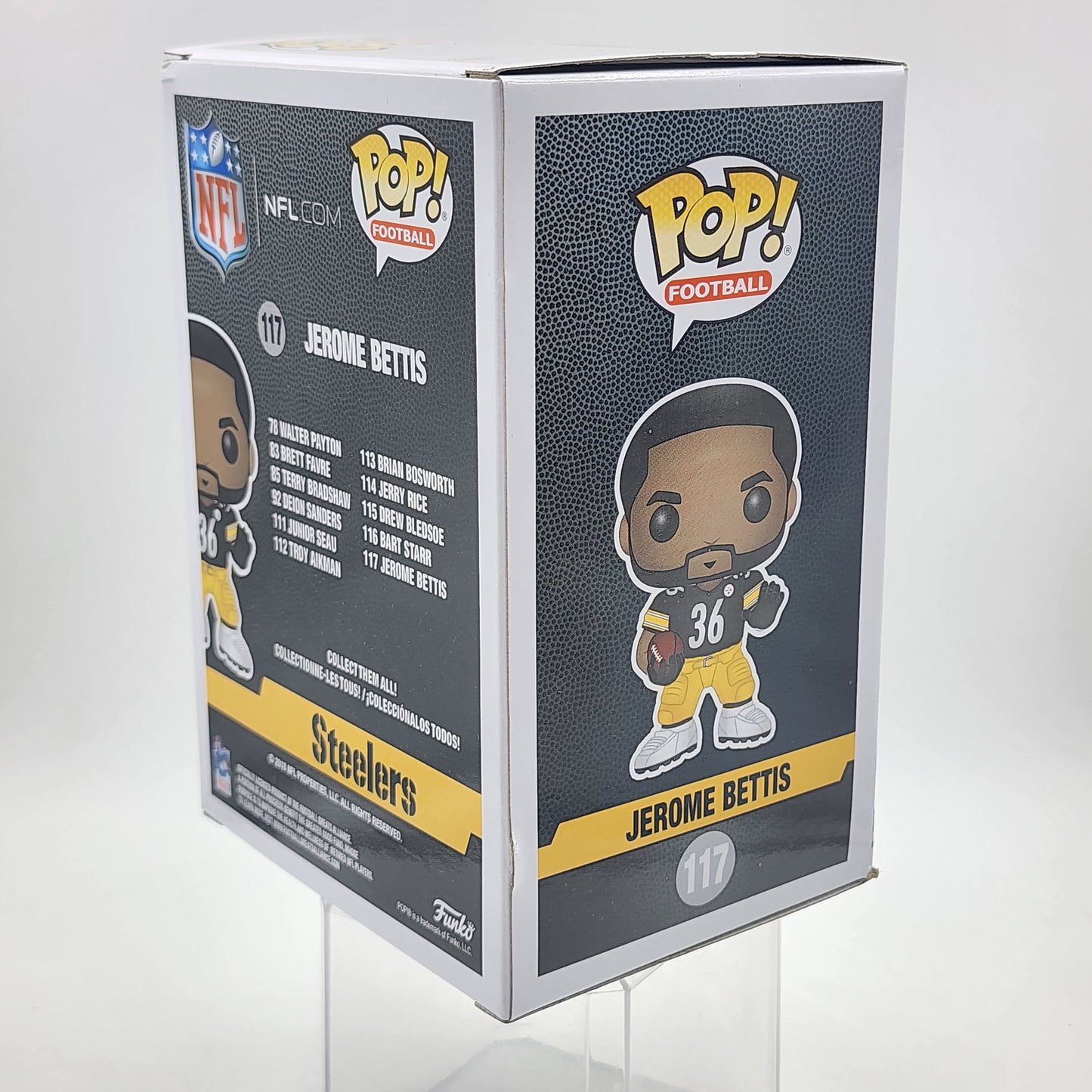 Funko Pop - NFL: Steelers: Jerome Bettis #117