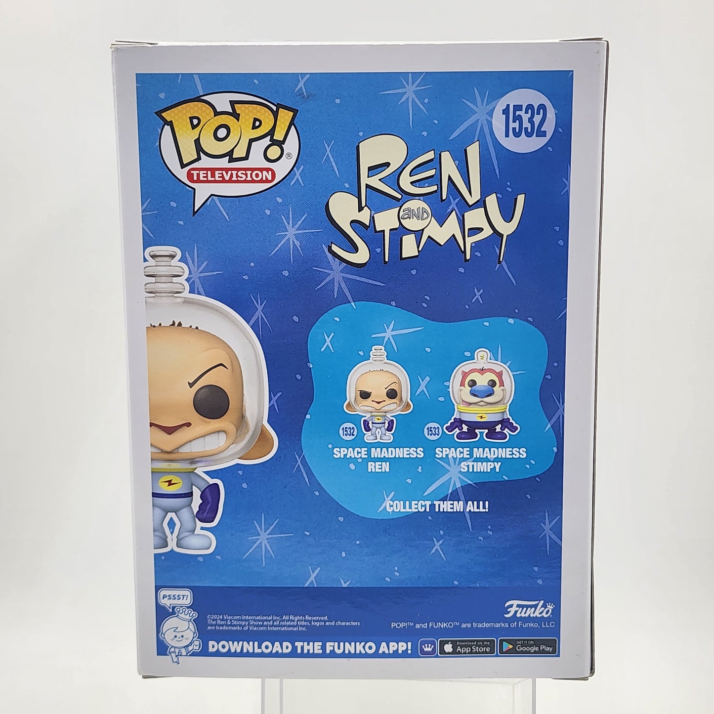 Funko Pop - Ren and Stimpy: Space Madness Ren #1532