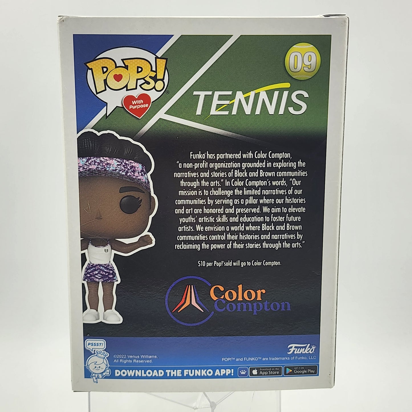 Funko Pop - Tennis: Venus Williams (pops with purpose) #09