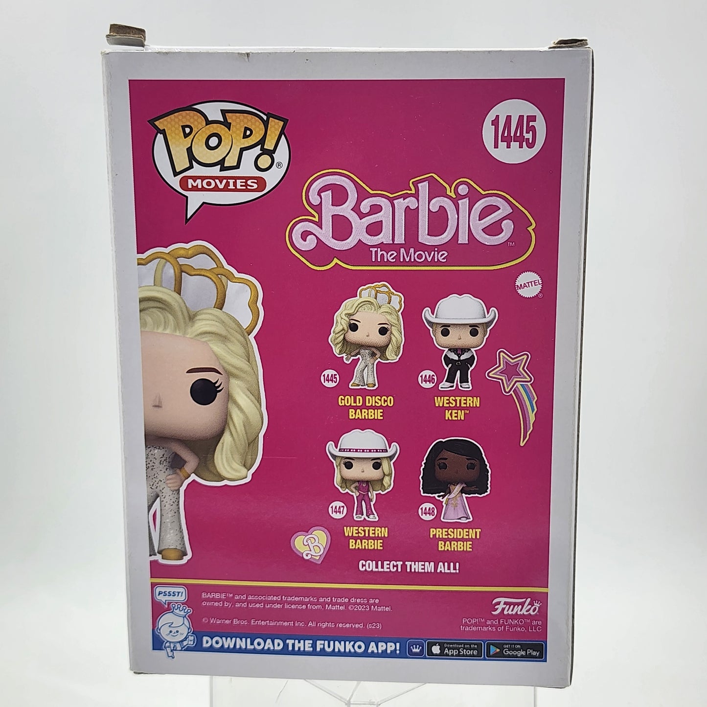 Funko Pop - Barbie The Movie: Gold Disco Barbie #1445