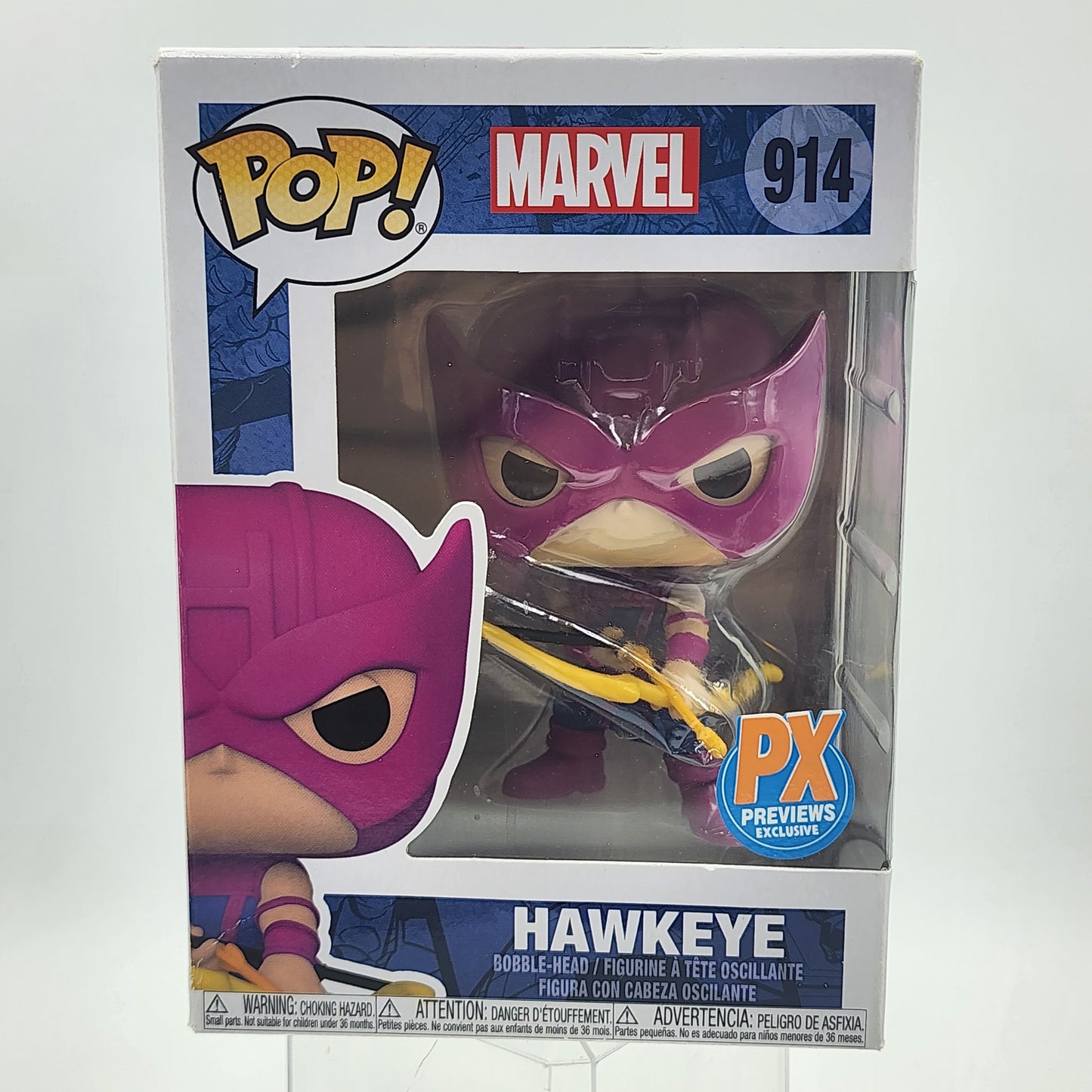 Funko Pop - Marvel: Hawkeye (PX Previews) #914