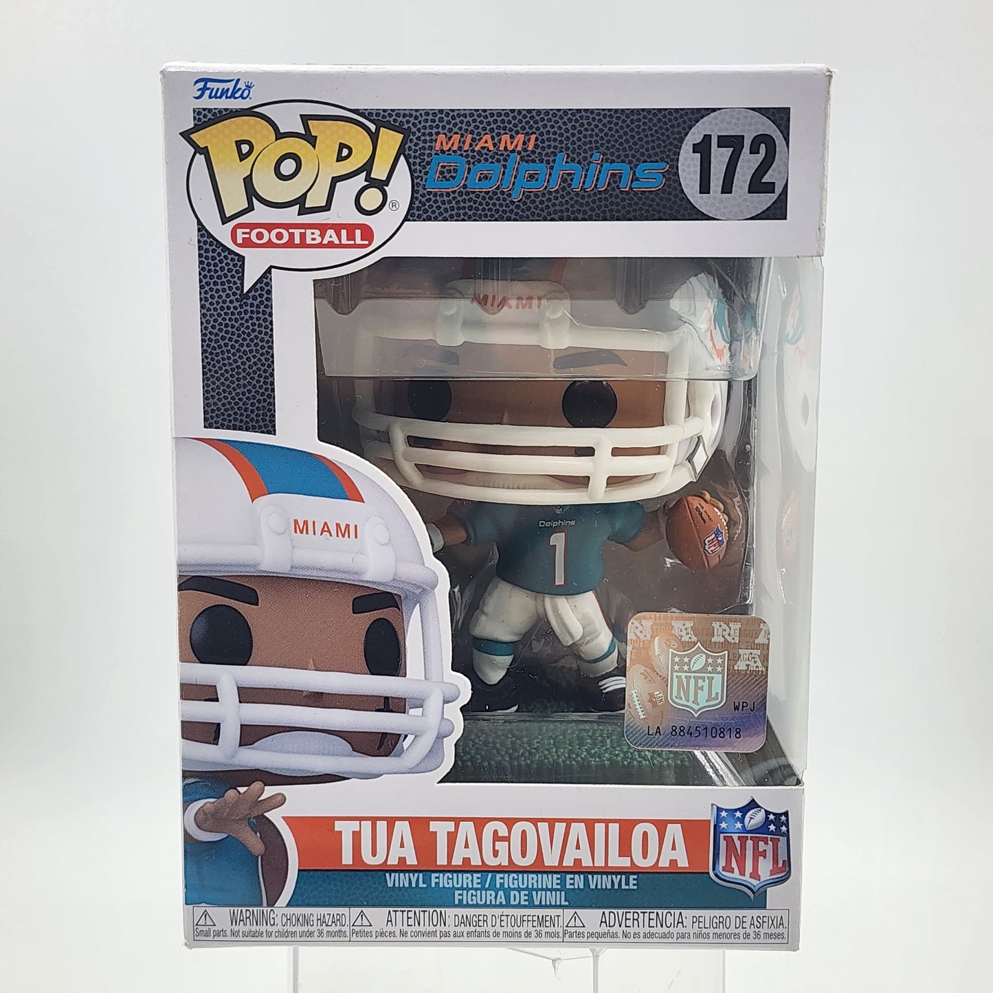 Funko Pop - NFL: Dolphins: Tua Tagovailoa #172