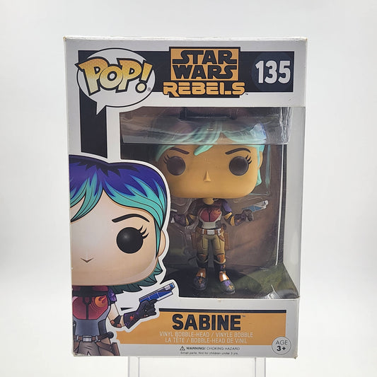 Funko Pop - Star Wars Rebels: Sabine #135 (Damaged Box)