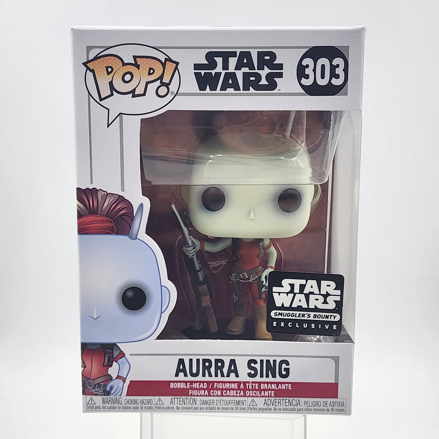 Funko Pop - Star Wars: Aurra Sing #303 (Smuggler's Bounty)