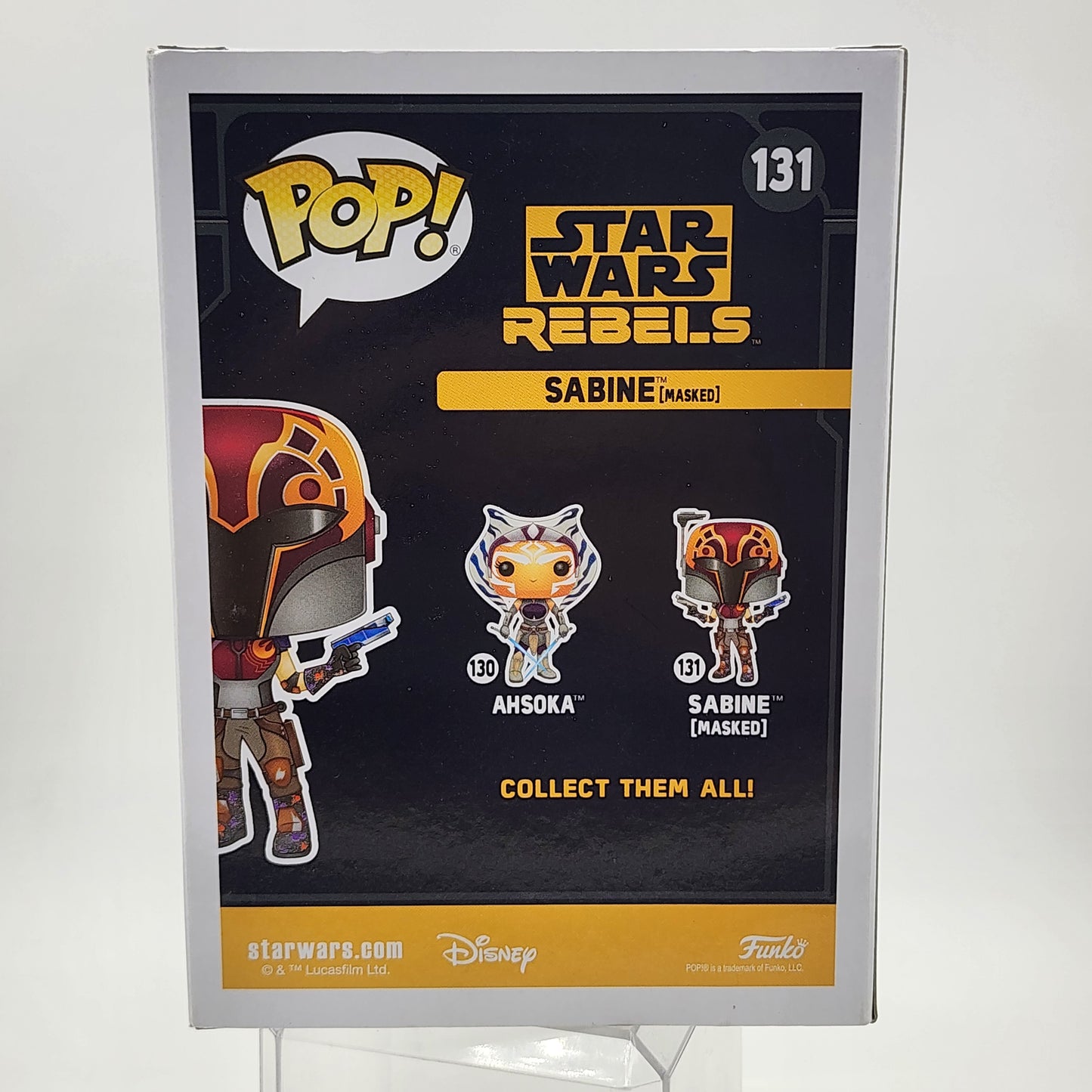 Funko Pop - Star Wars Rebels: Sabine (Masked) #131