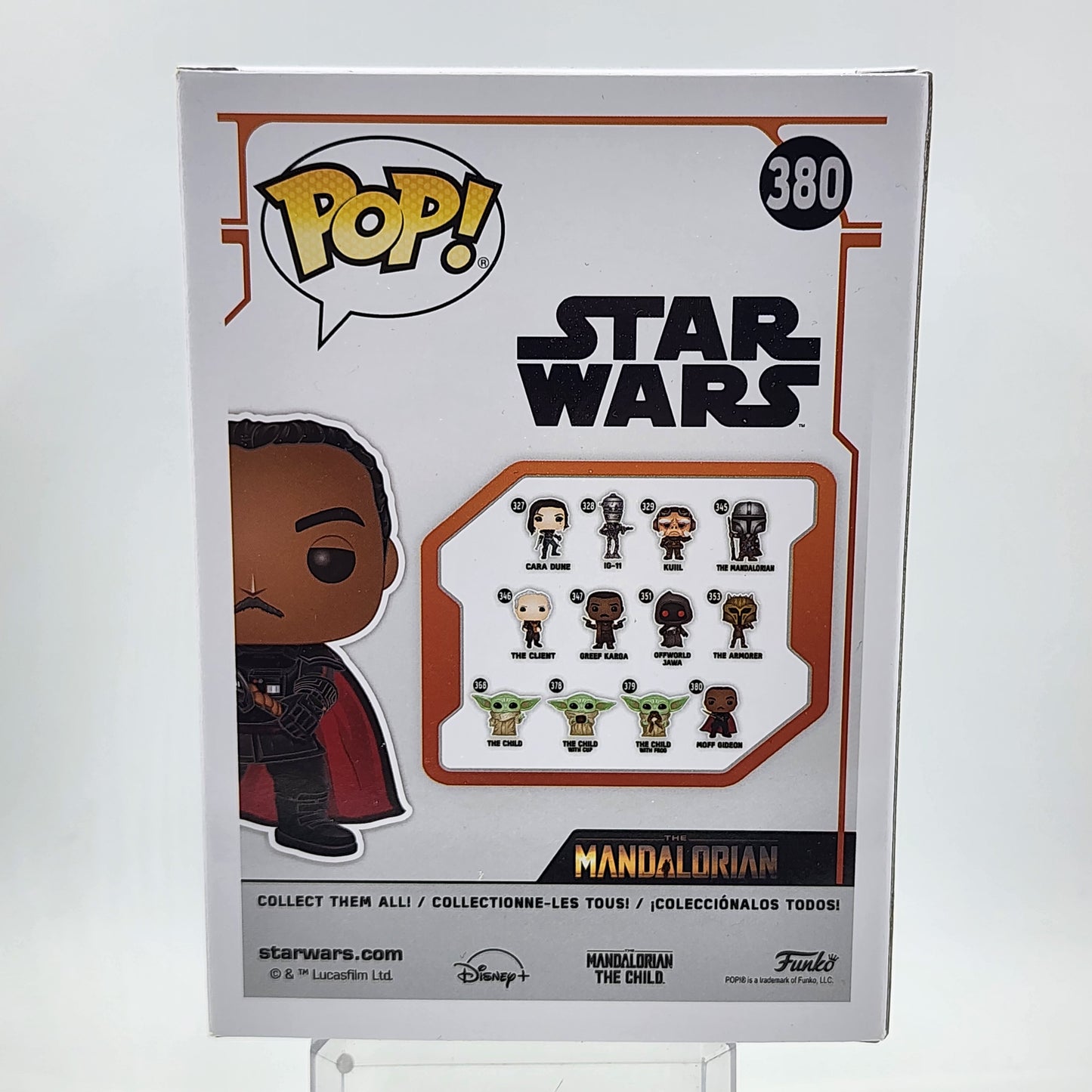 Funko Pop - Star Wars: Moff Gideon (Glow) #380
