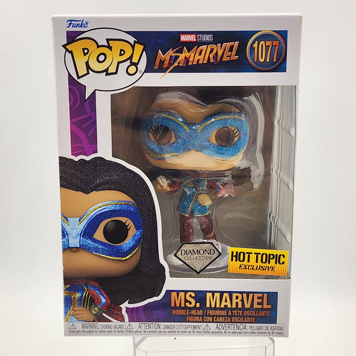 Funko Pop - Marvel: Ms. Marvel (Diamond) #1077