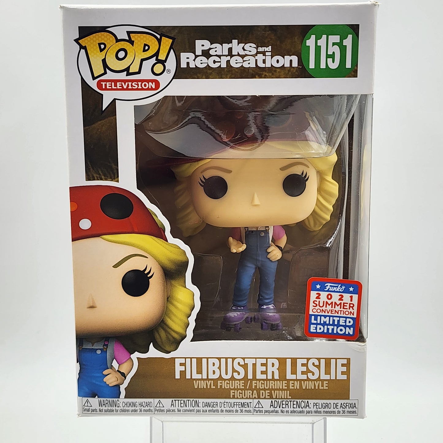Funko Pop - Parks and Recreation: Filibuster Leslie #1151 (Summer Conv.)