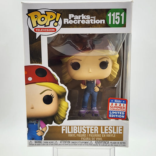 Funko Pop - Parks and Recreation: Filibuster Leslie #1151 (Summer Conv.)