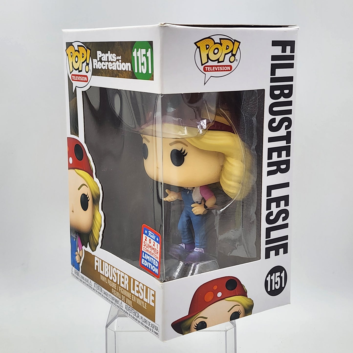 Funko Pop - Parks and Recreation: Filibuster Leslie #1151 (Summer Conv.)