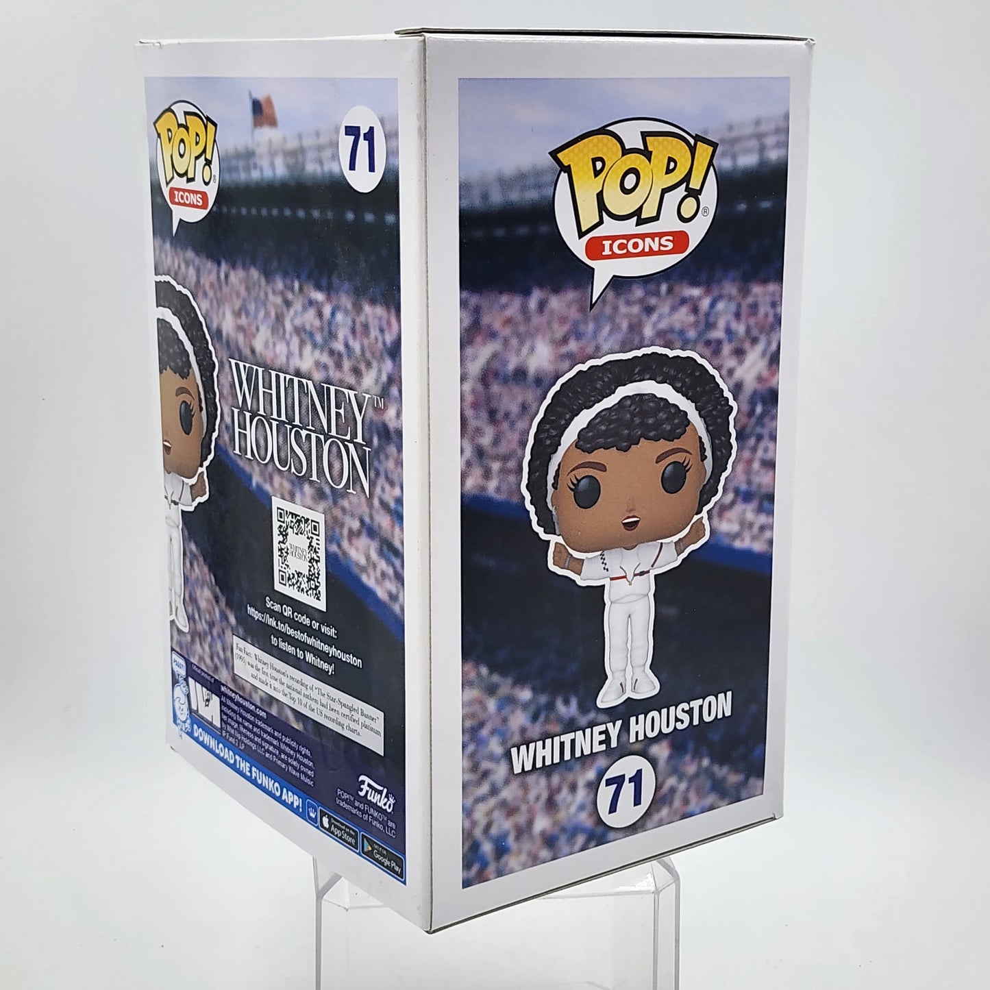 Funko Pop - Icons: Whitney Houston (Super Bowl) #71