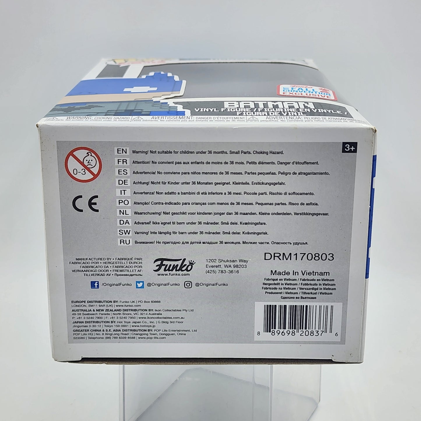 Funko Pop - 8-Bit: Batman #01 (Fall Conv.)