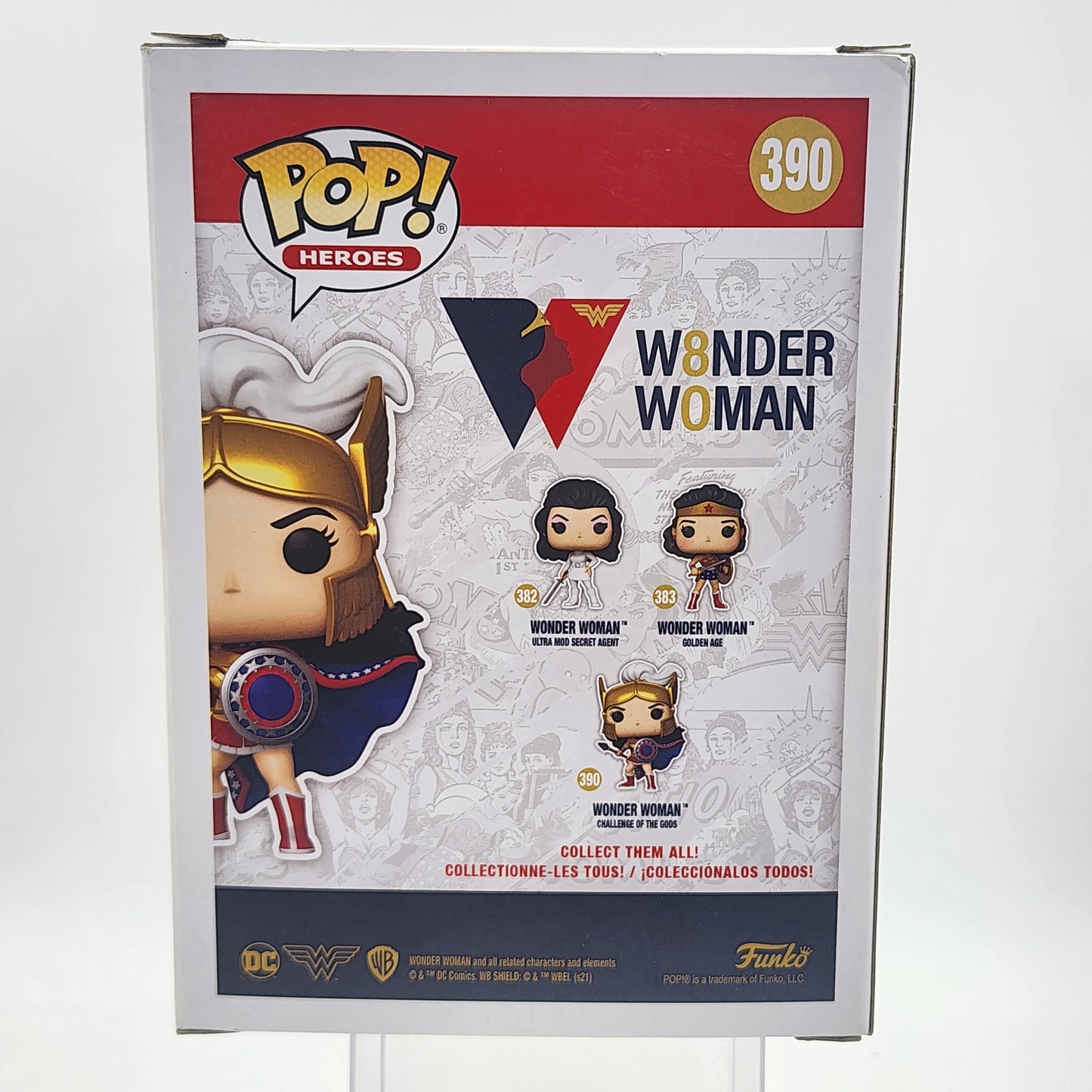 Funko Pop - DC Heroes: Wonder Woman Challenge of the Gods #390